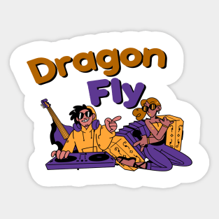 Dragon fly - Best Vintage 90s Sticker